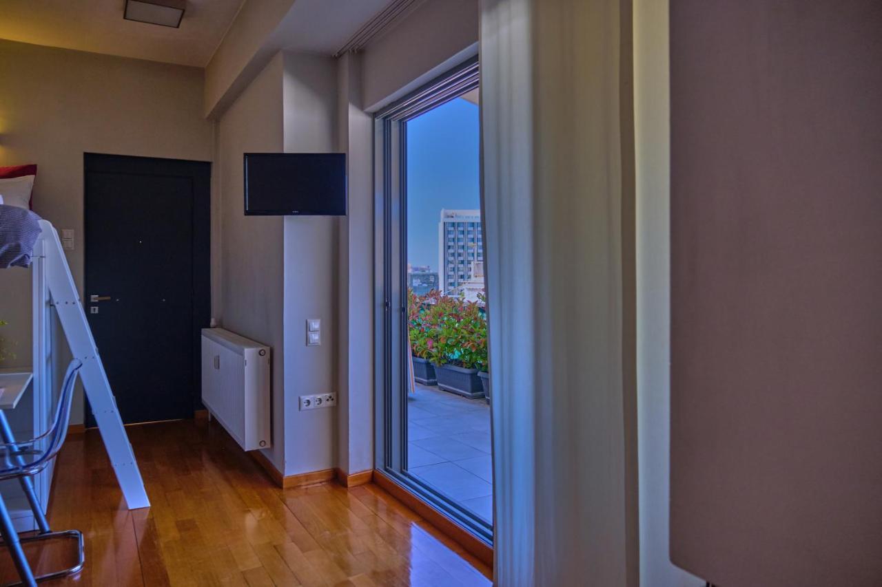 Homz Ah03 Penthouse Studio Hilton Area Atene Esterno foto